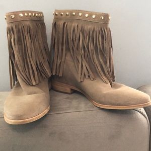 Michael Kors Fringe Boots